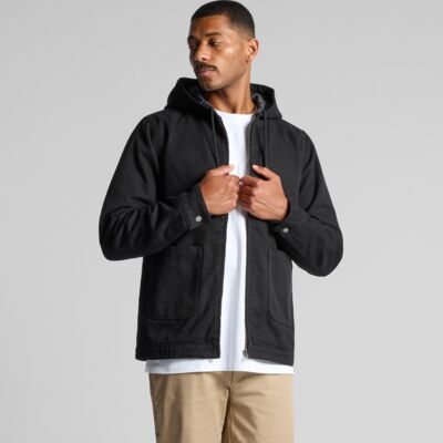 CANVAS HOODED JACKET Thumbnail