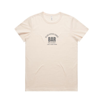 Below Average Runner Active Women's Tee Thumbnail