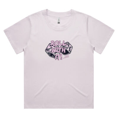 Women's Roll with it! Dice T-shirt Thumbnail